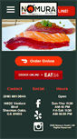 Mobile Screenshot of nomurasushi.com