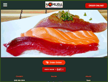 Tablet Screenshot of nomurasushi.com